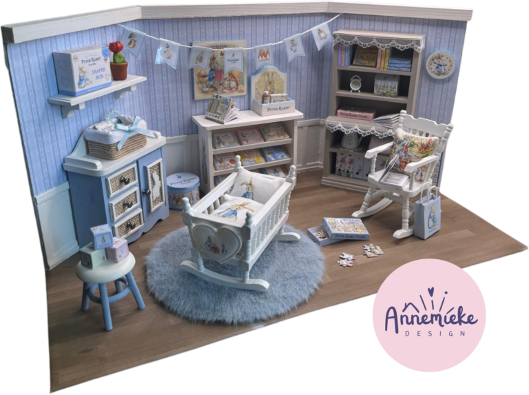 Annemieke Design Peter Rabbit Slaapkamertransparant 2