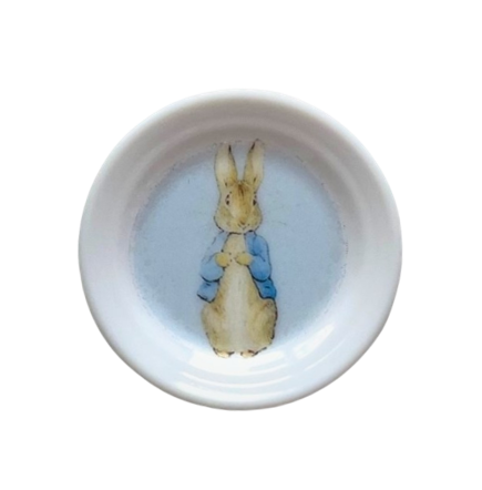 Annemieke Design Peter Rabbit Bordje Groot Poppenhuisminiatuur