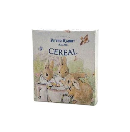 Annemieke Design Peter Rabbit Cereal Poppenhuisminiatuur
