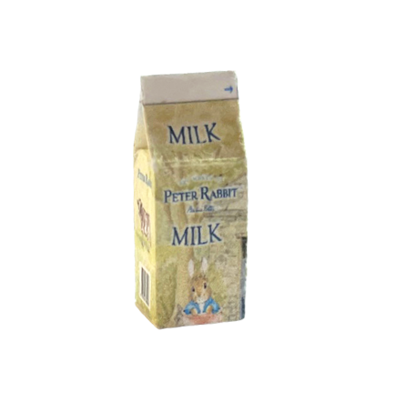 Annemieke Design Peter Rabbit Melk Poppenhuisminiatuur