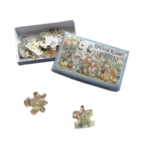 Annemieke Design Peter Rabbit Puzzel Blauw Poppenhuisminiatuur