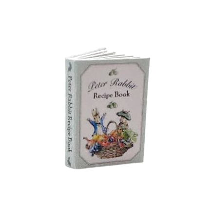 Annemieke Design Peter Rabbit Receptenboek Poppenhuisminiatuur
