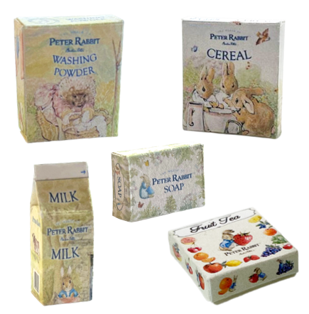 Annemieke Design Peter Rabbit Voordeelset Keuken Poppenhuisminiatuur