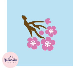 Annemieke Design Sakura Graphic Art