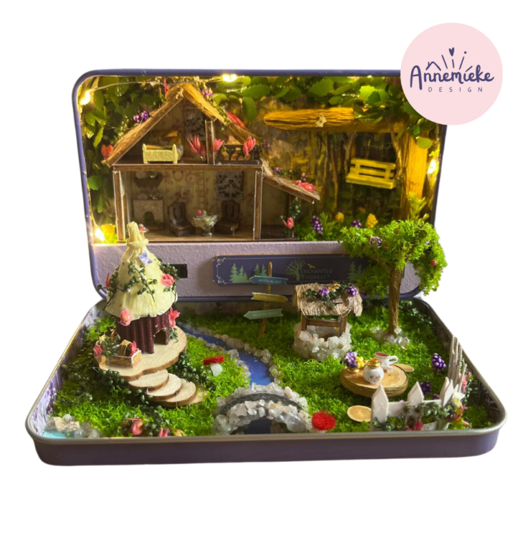 Annemieke Design Japanse Sprookjesbos Poppenhuisminiatuur 1