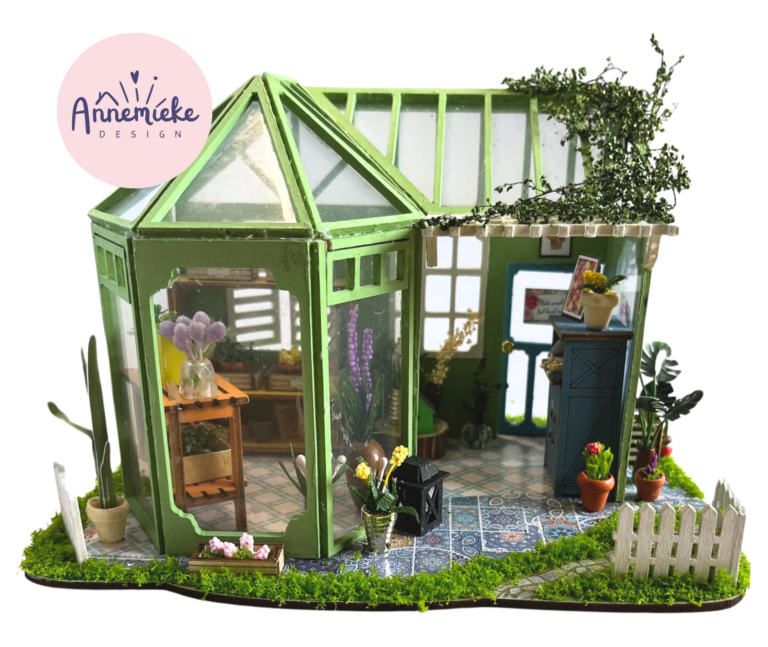 Annemieke Design Tuinhuis Poppenhuisminiatuur