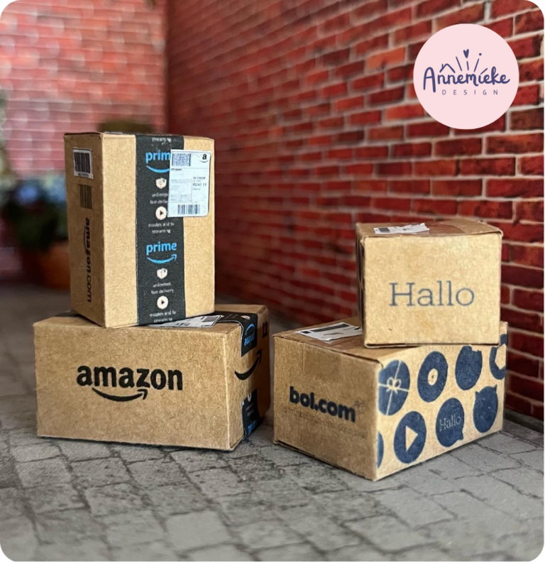 Annemieke Design Verzenddozen Poppenhuisminiatuur 2