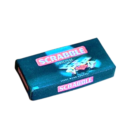 Annemieke Design Scrabble Poppenhuisminiatuur