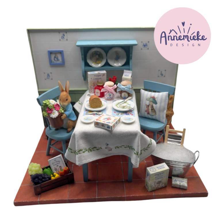 Annemieke Design Peter Rabbit Keuken 1