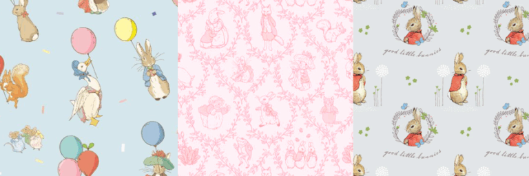 Annemieke Design Peter Rabbit Wallpaper patterns 2