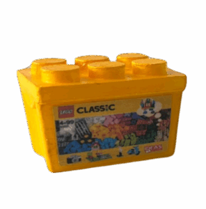 Annemieke Design Lego Opbergdoos Geel