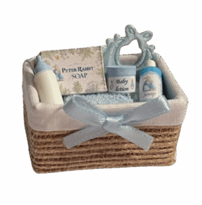 Annemieke Design Peter Rabbit Verzorgingsmand Blauw NIEUW