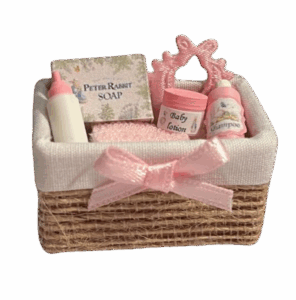 Annemieke Design Peter Rabbit Verzorgingsmand Roze NIEUW